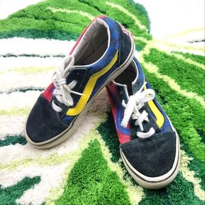 Kids Vans Multi Colored Low Tops